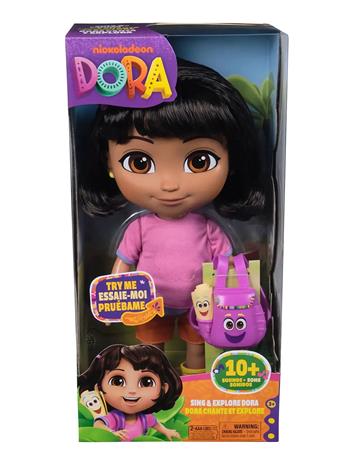 Dora The Explorer Sing & Explore Dora Doll 30 cm – kuva 6/8