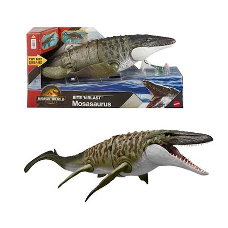 Jurassic World Rebirth Bite & Blast Mosasaurus