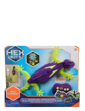 Hex Bots Wall Crawler Gecko Glow in The Dark