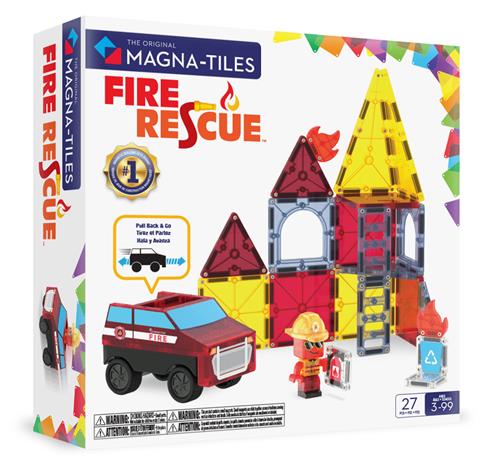 Magna-Tiles Fire Rescue 27 pcs