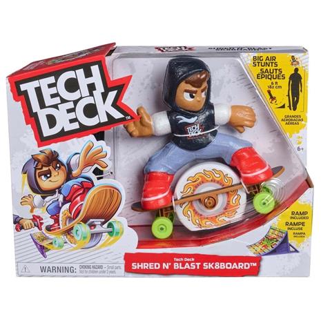 Tech Deck Ted Shred N' Blast Skateboard Flywheel