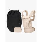 Ergobaby Omni Deluxe Kantoreppu Verkkokangas + Sadesuoja, Natural Beige