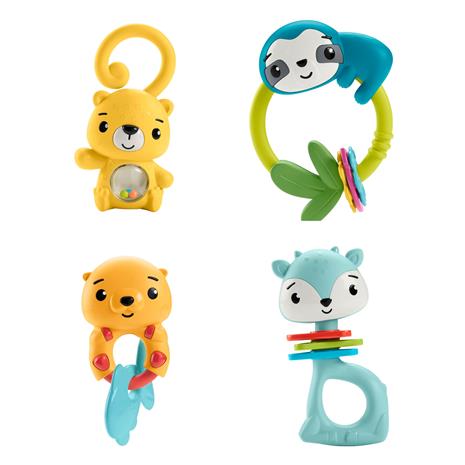 FISHER PRICE ANIMAL ACTIVITY RING&THINGS