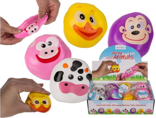 STICKY SQUEEZE BALL 5CM