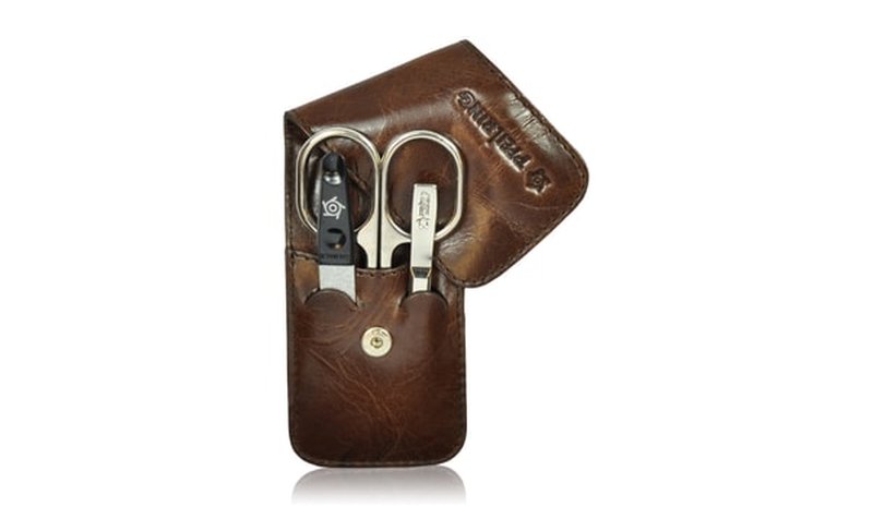 Pfeilring Basic Taschenetui 0111 Dunkelbraun Manikyyrisetti 1 kpl