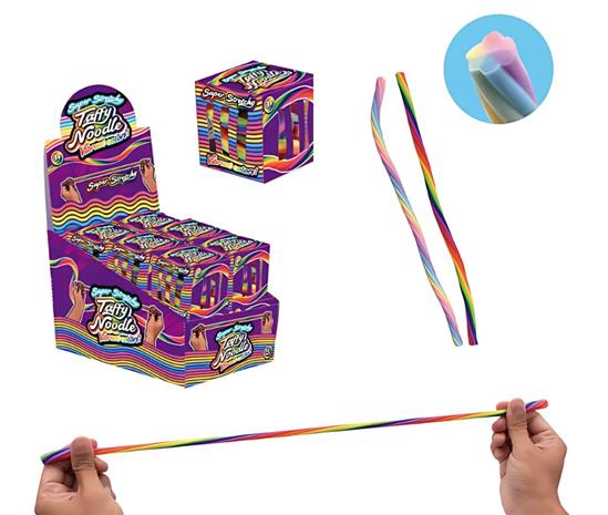 Colorful Noodle Rainbow 30 cm squishy fidget