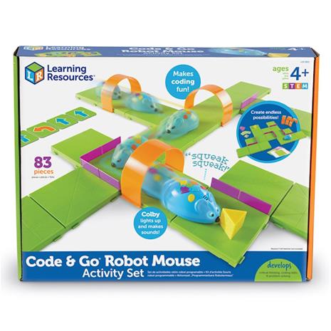 Learning Resources Code & Go Interaktiivinen Leikkisetti Robot Mouse