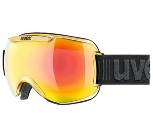 Laskettelulasit Uvex Downhill 2000 FM, musta/keltainen