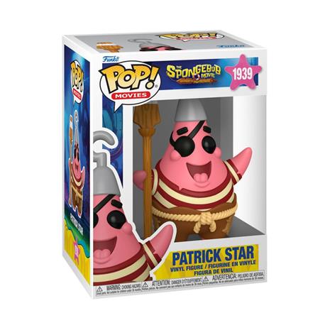 Funko Pop! TV: Spongebob Squarepants - Patrick Star (pirate) FIGU – kuva 3/3