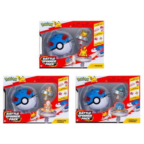 Pokemon Battle Spinner setti (lajitelma)
