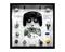 GRC Retro Art Nintendo Gamecube Controller -display, Musta – kuva 1