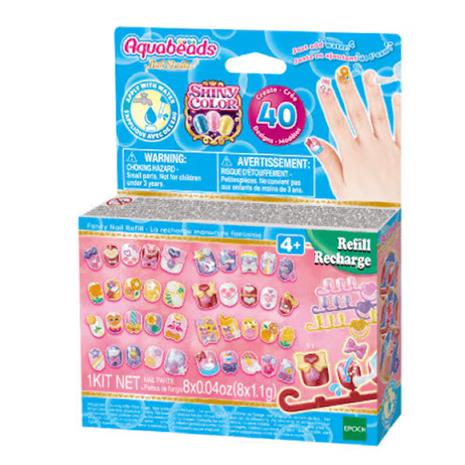 Upea manikyyritäyttö - Aquabeads - Veteen tarttuvat kynnet