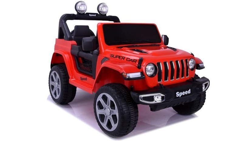 Sähköauto lapsille FT-938 4x4, punainen