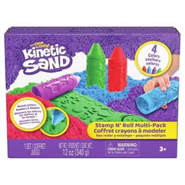 Kinetic Sand Stamp N' Roll Multipack