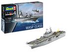 Revell Model Kit - US Navy Assault Carrier WASP Class 1:700 - 142 pcs.