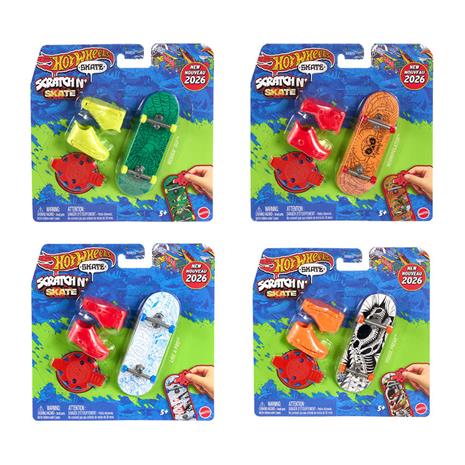 Hot Wheels Skate Scratch N Skate pikkuauto (lajitelma)