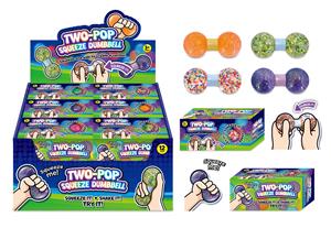 Squeeze Dunbbell 12 cm squishy fidget (lajitelma)