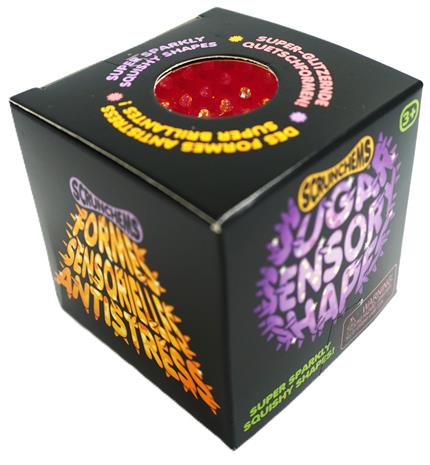 Scrunchems Sugar Sensory Shapes stressilelu