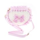 Tinka - Bag Heart Pink/White Pretty Purse