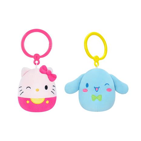 Squishmallows 9 cm Hello Kitty ja ystävät klipsipehmo (lajitelma)