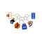 Duckiez Basketball Keychain – kuva 1