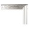 GEETEE 300MM ALU/RST SUORAKULMA – kuva 1