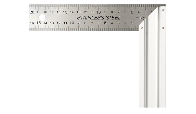 GEETEE 300MM ALU/RST SUORAKULMA – kuva 1/2