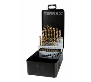 Ruko Terrax kobolttiporasarja 1-10mm, 19 kpl.