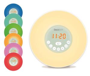 Lexibook - DecotechÂ® Sunrise Colour Alarm Clock (RL998)