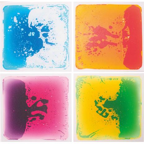 Sensoriset Lattialaatat 4-pack 30x30 cm MyPauze, Muut lelut