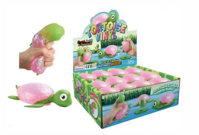 Squishy Gel SequinTurtle 12 cm squishy fidget