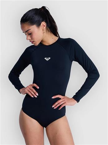 Roxy Essentials Back Zip Pitkähihainen Lycra anthracite Naiset