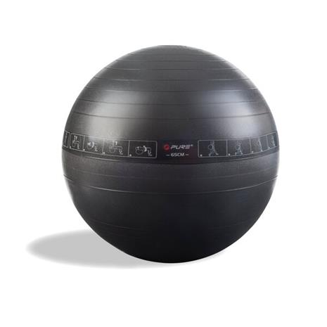 Pure2improve jumppapallo pumpulla, 65cm – kuva 1/1