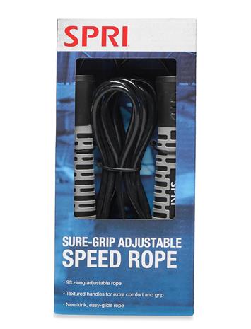 SPRI Sure-Grip Adjustable Speed Rope