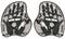 ARENA VORTEX EVOLUTION HAND PADDLE MU L – kuva 1