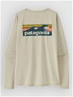 Patagonia Cap Cool Daily - Boardshort Logo Pitkähihainen Lycra dyno white Naiset