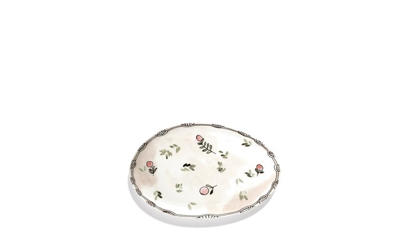 Serax Serving Dish Set/3 Home Tableware Plates Dinner Plates White Serax
