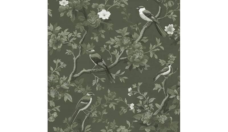 Loke Green - 1077301-02 Tapetti