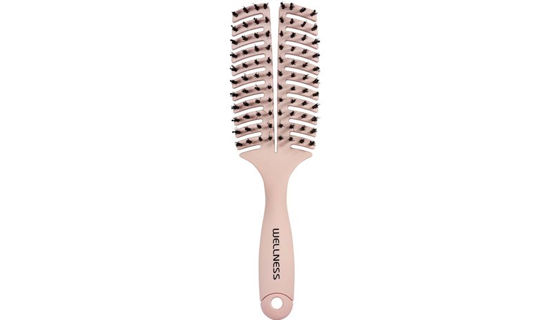 Wellness Premium Products Medium Hair Brush Pink
