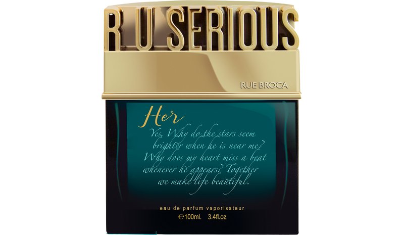 Parfyymi Rue broca ru serious her EDP naisille, 100 ml