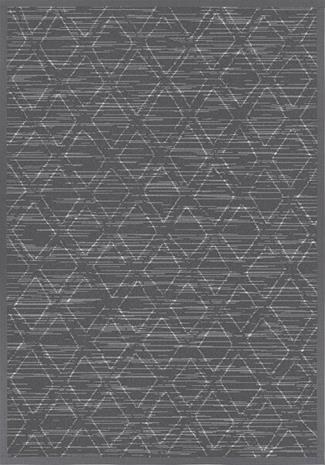 Narma-kilimas Voose harmaa 100x240 cm