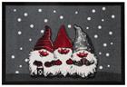 Northrugs ovimatto Hanse Home Printy Christmas Dwarfes, 40x60 cm
