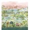 Kerala Mural Teal - W0239/01 Tapetti – kuva 1