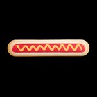 Mustard Hot Dog Keyboard Rest, näppäimistön rannetuki