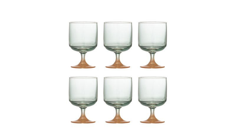 Bloomingville - Signe Drinking Glass - Multi – kuva 1/4