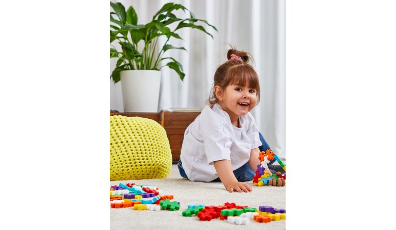 Plus-Plus Plus-Plus Big Rainbow Mix / 100 Pcs - Multi/patterned - ONE SIZE – kuva 2/4
