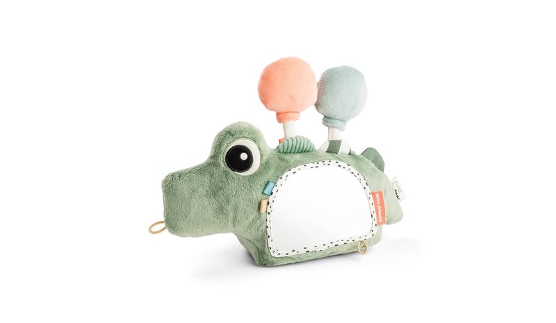 Done by Deer - Activity floor mirror Croco Green (4163443) – kuva 1/6
