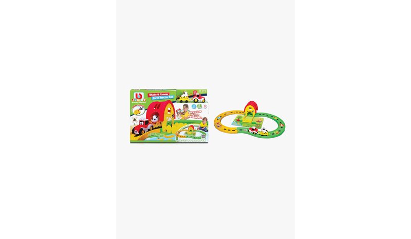 Adlibris Bb Junior Farm Tractor Shake-It Runner Infinity Track Bburago