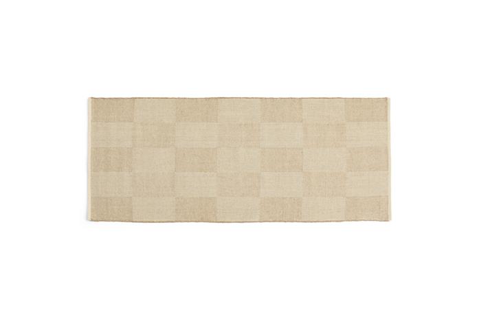 HAY Check matto Sand, 80x200 cm