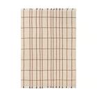 Ferm Living Sen matto Parchment-chestnut, 140x200 cm